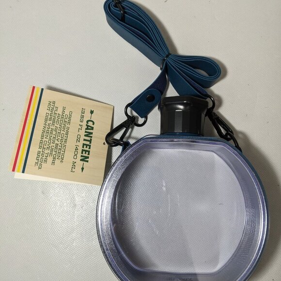 NEW- Set of 3 - Golf Cart Shot Glass Holder- Yellow Outdoor Puzzle- Blue Canteen - Picture 7 of 8